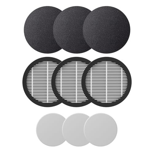 Fieety Ultra 10 Vacuum Cleaner Accessories - Hepa filter + sponge + aromatherapy tablet